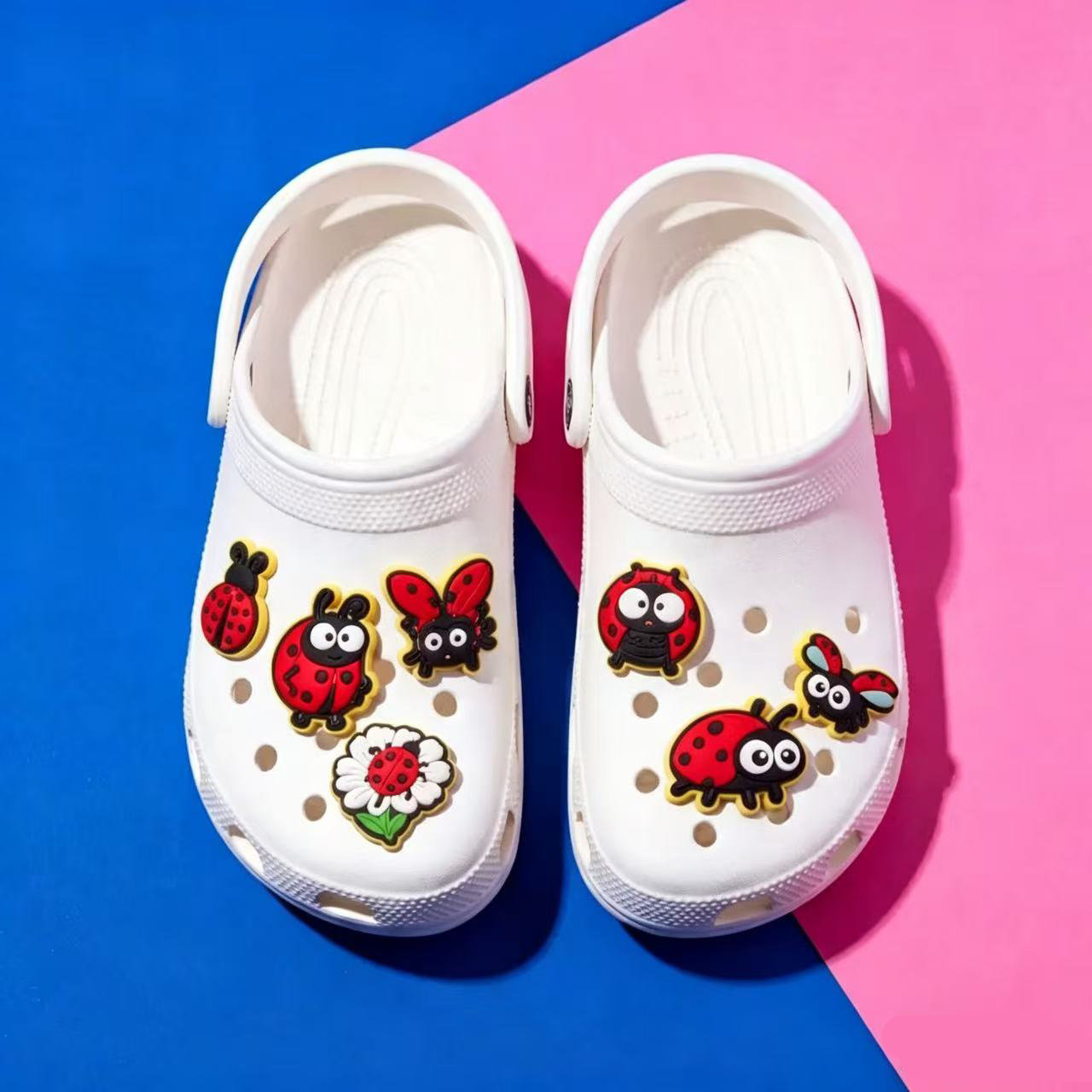 Men Shoes Kinds - 20-100pcs All kinds Of Ladybugs Shoe