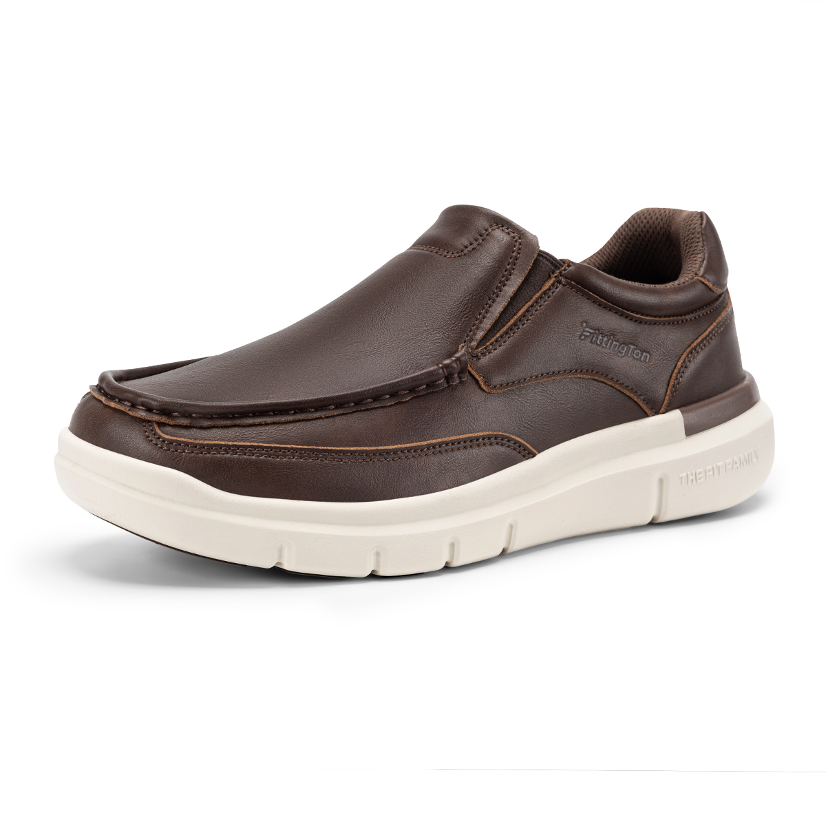 Men'S Shoes With Wide Toe Box - Fittington Men'S Slip‑On Dress Shoes Wide