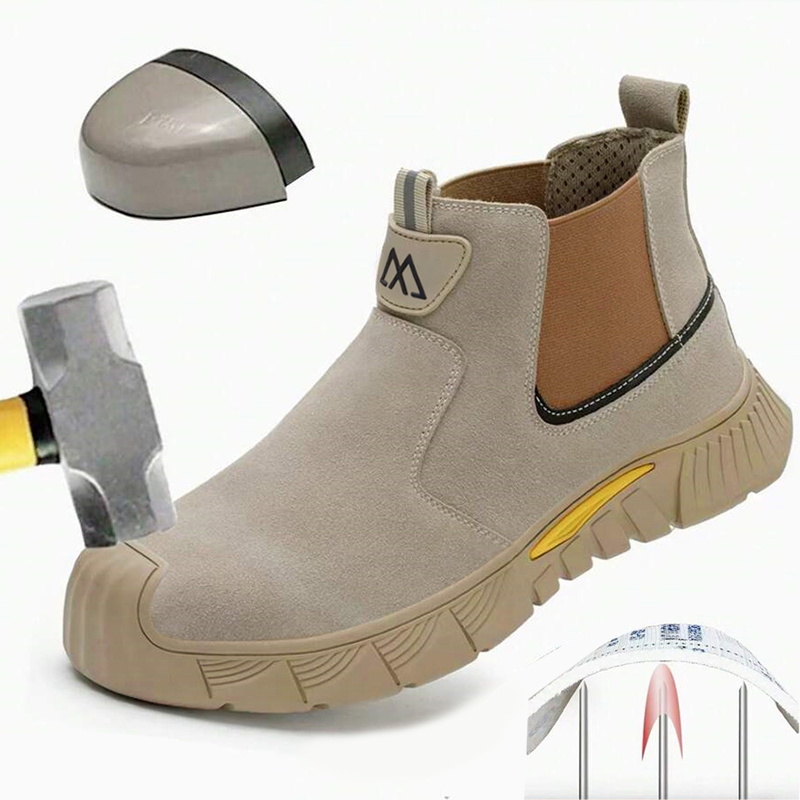 Men Shoes Everyday - Wear Resistant Durable Steel Toe Work