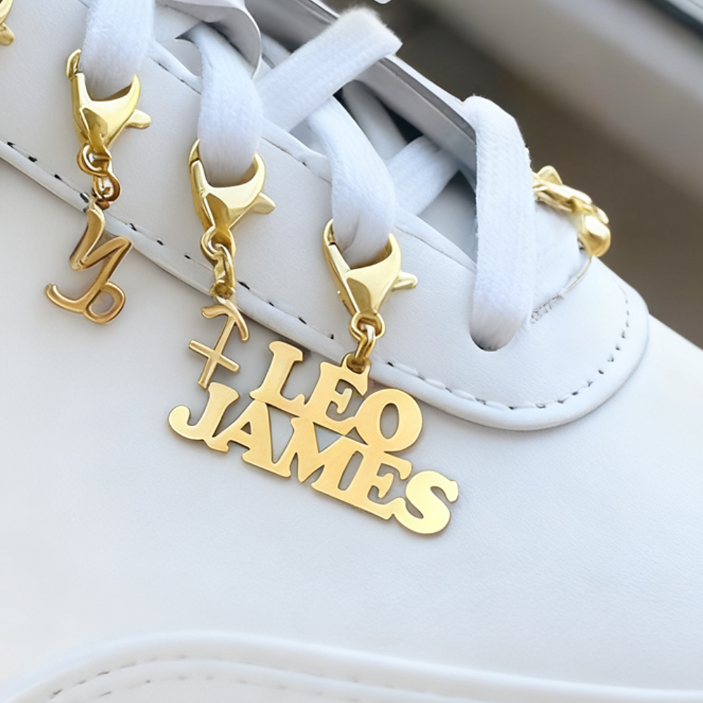 Men Shoes Name - Personalized Name Shoe Buckle Women Men