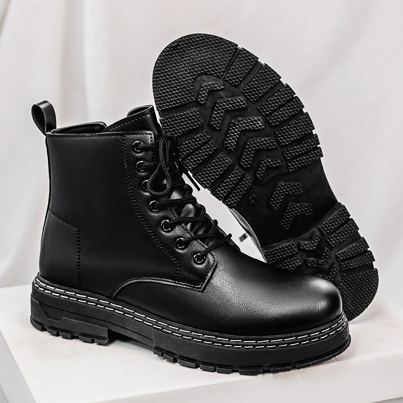 Men's 4-Season Black Patent Le - Men Shoes Classic recension och pris