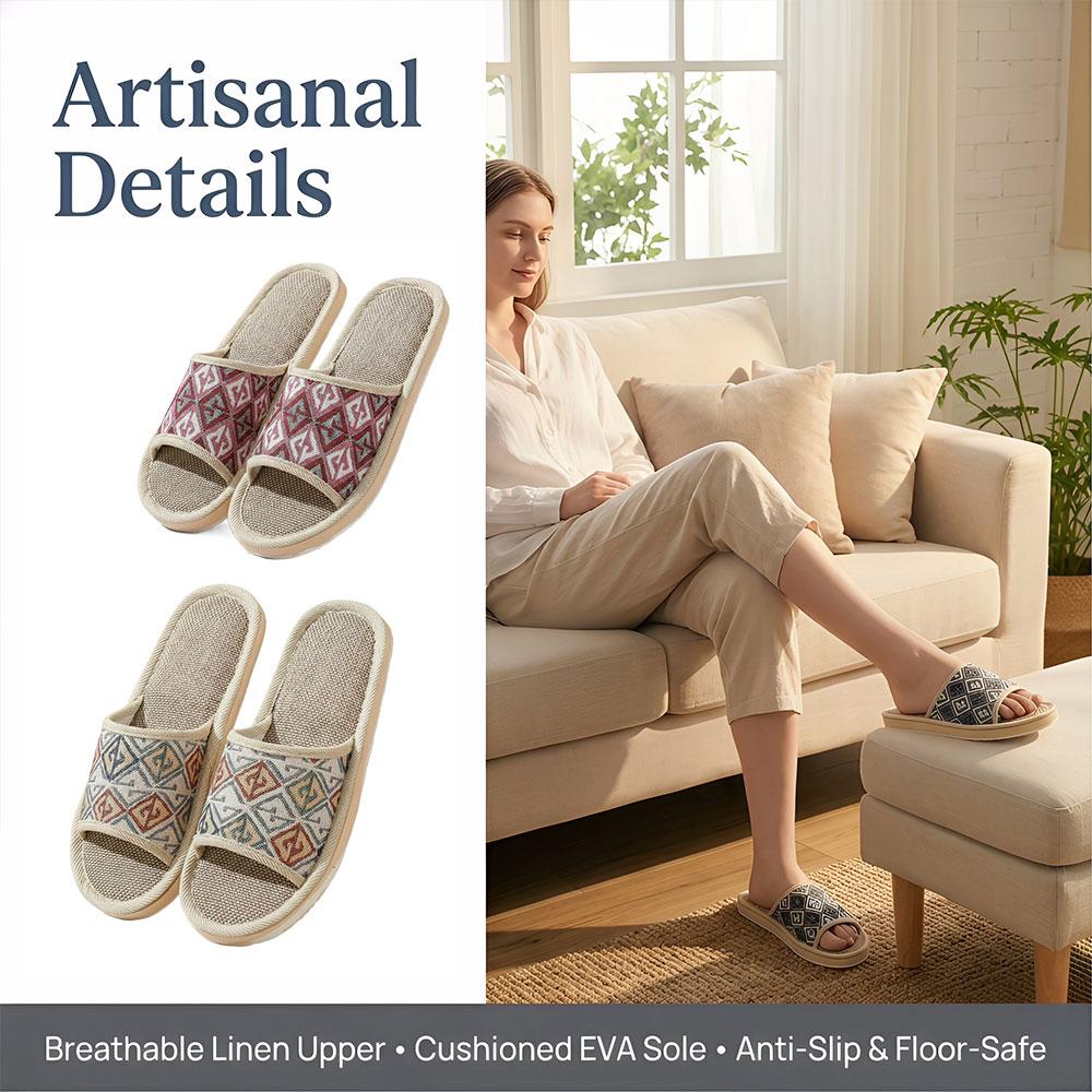 Four Seasons Linen Slippers Co - Men Shoes On Sale recension och pris