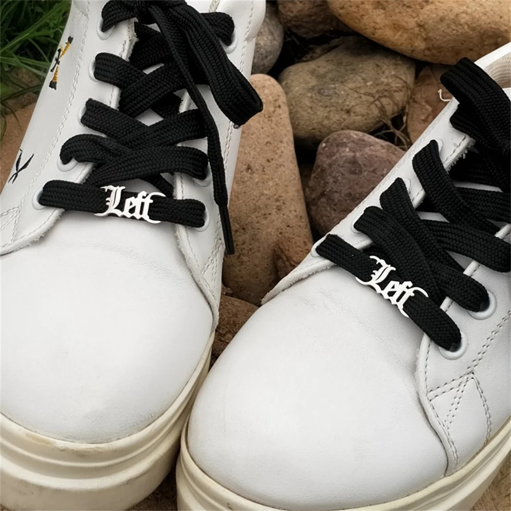 2Pcs Custom Name Shoe Buckle E - Men Shoes Name recension och pris
