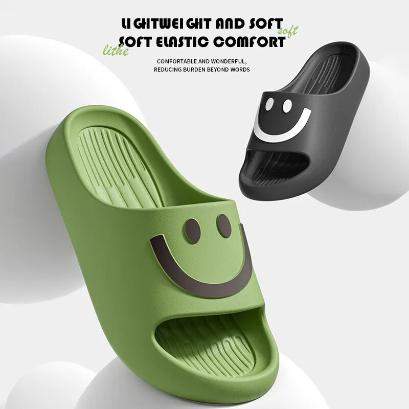 Smiley Face Cloud Slippers Wom - Men Shoes On Sale recension och pris