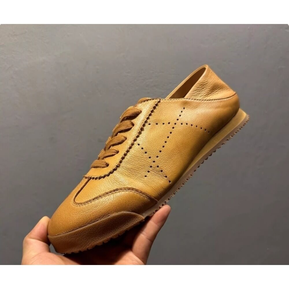 Handcrafted Tan Leather Brogue - Men'S Shoes Brogues recension och pris