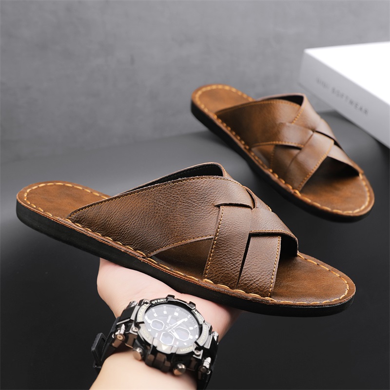 Genuine Leather Men Casual San - Men'S Shoes Top Brands recension och pris