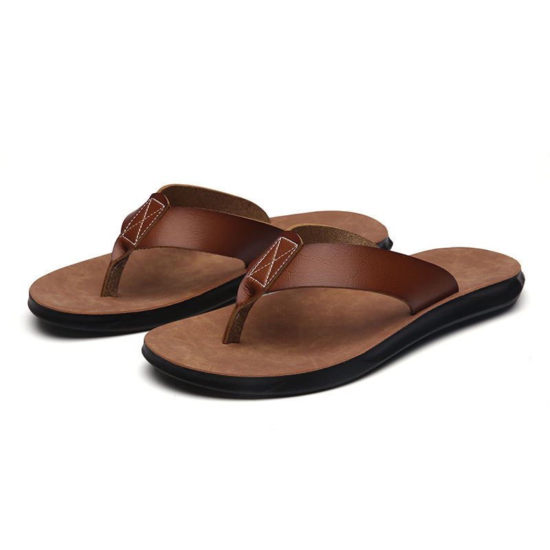 38-47 New Italian Leather Flip - Men Shoes Everyday recension och pris