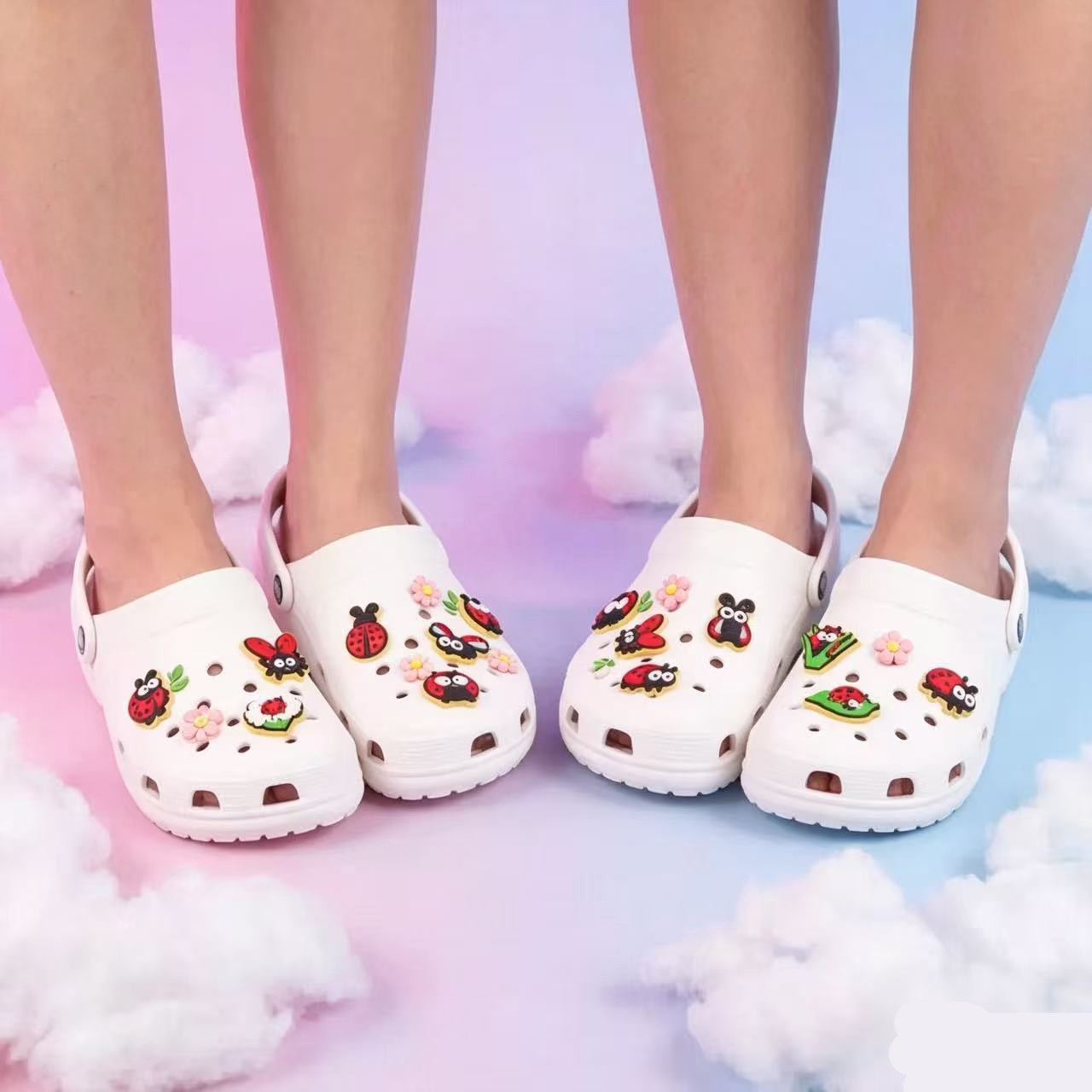 20-100pcs All kinds Of Ladybug - Men Shoes Kinds recension och pris