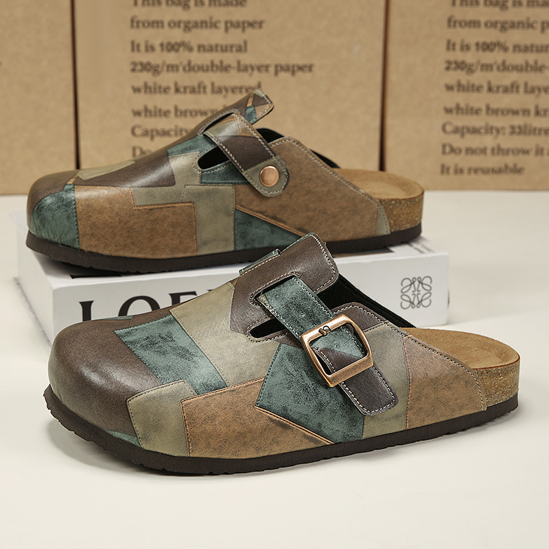 Unisex Cork Closed Toe Slipper - Men Shoes On Sale recension och pris
