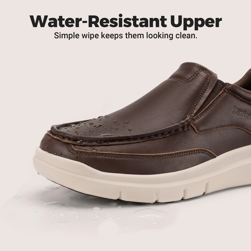 Fittington Men'S Slip‑On Dress - Men'S Shoes With Wide Toe Box recension och pris