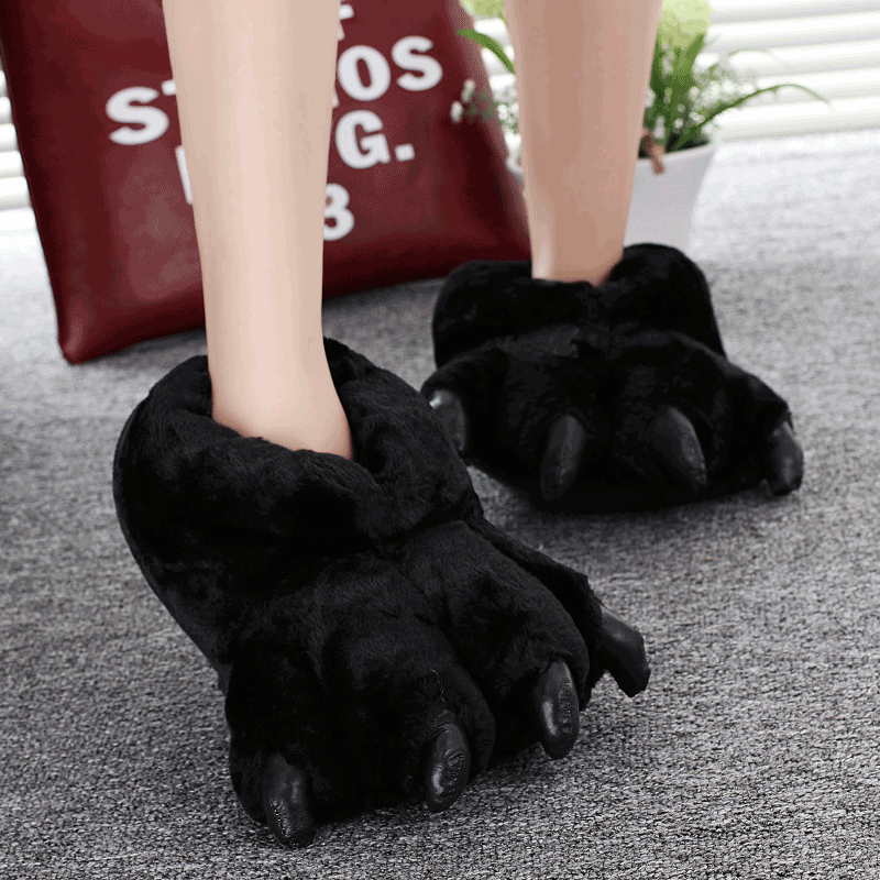 Size 35-43 Black Animal Paw Sh - Men Shoes Size To Women recension och pris