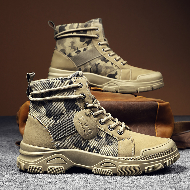 High-Top Boots for Men Autumn  - Men Shoes Everyday recension och pris