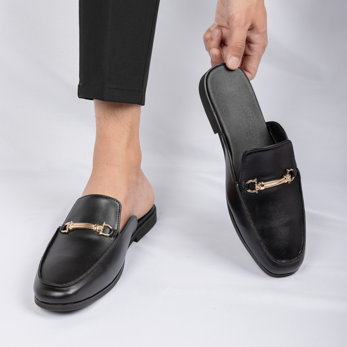 Fashion Men's Slip-on Half Sli - Men Shoes Classic recension och pris