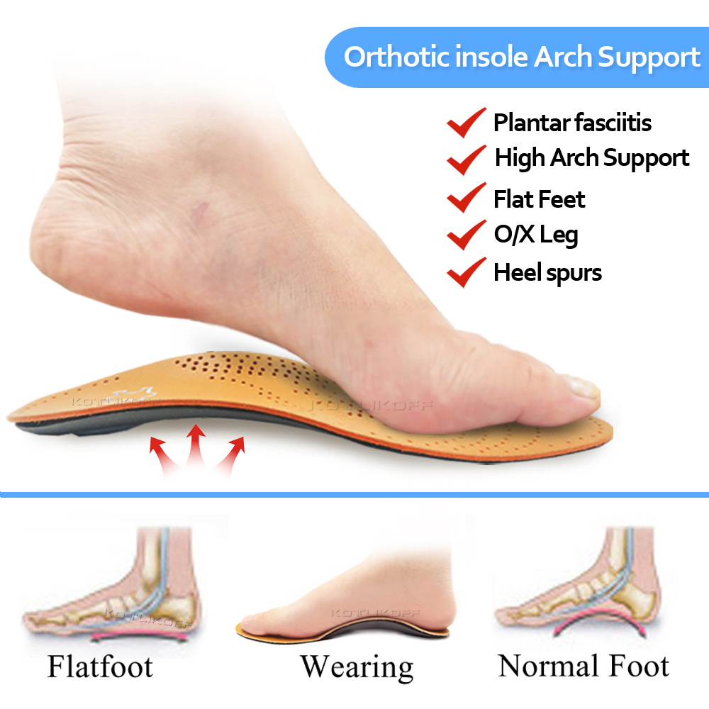 Leather Orthotic Insole For Fl - Men'S Shoes X Wide recension och pris