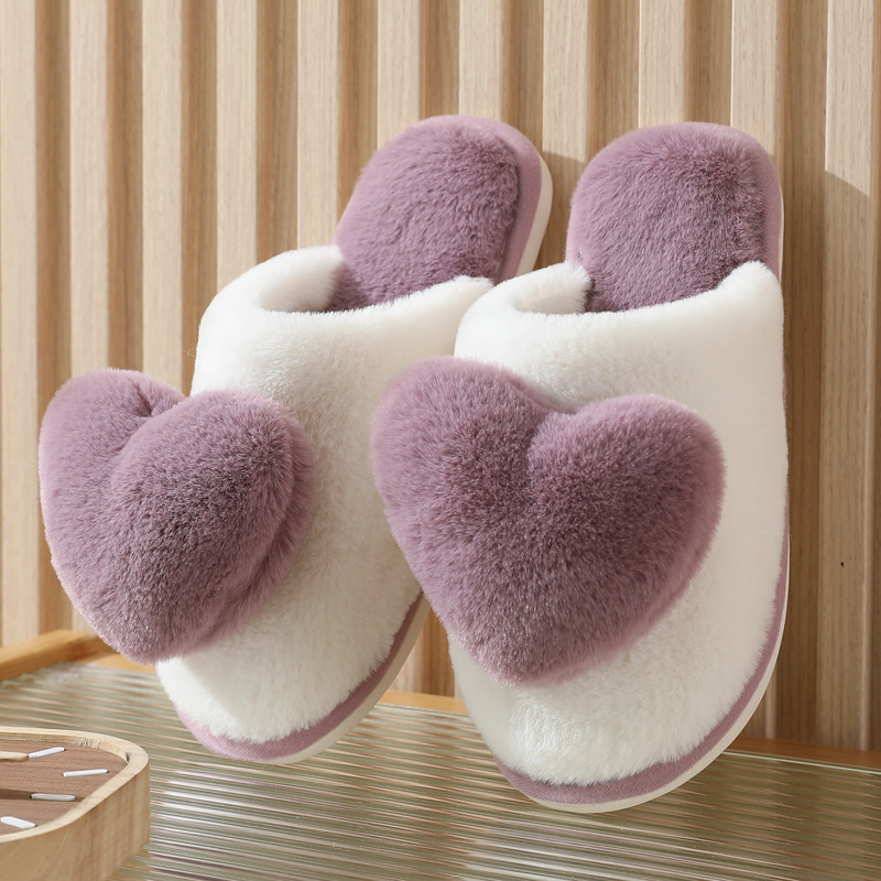 Winter Warm Heart Pattern Cott - Men Shoes Size To Women recension och pris