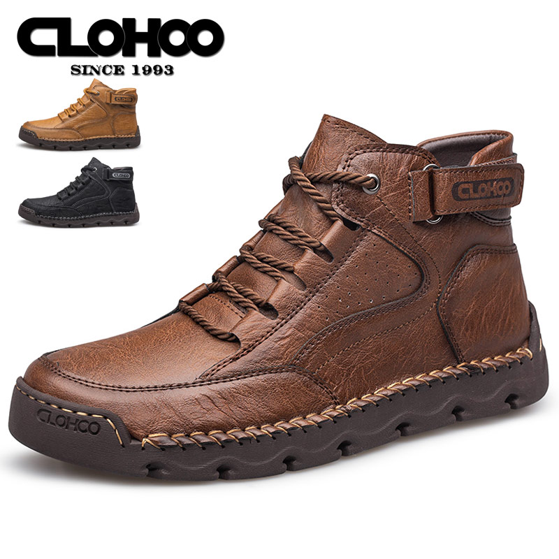 CLOHOO Hand-Sewn Men's Shoes C - Men'S Shoes Top Brands recension och pris