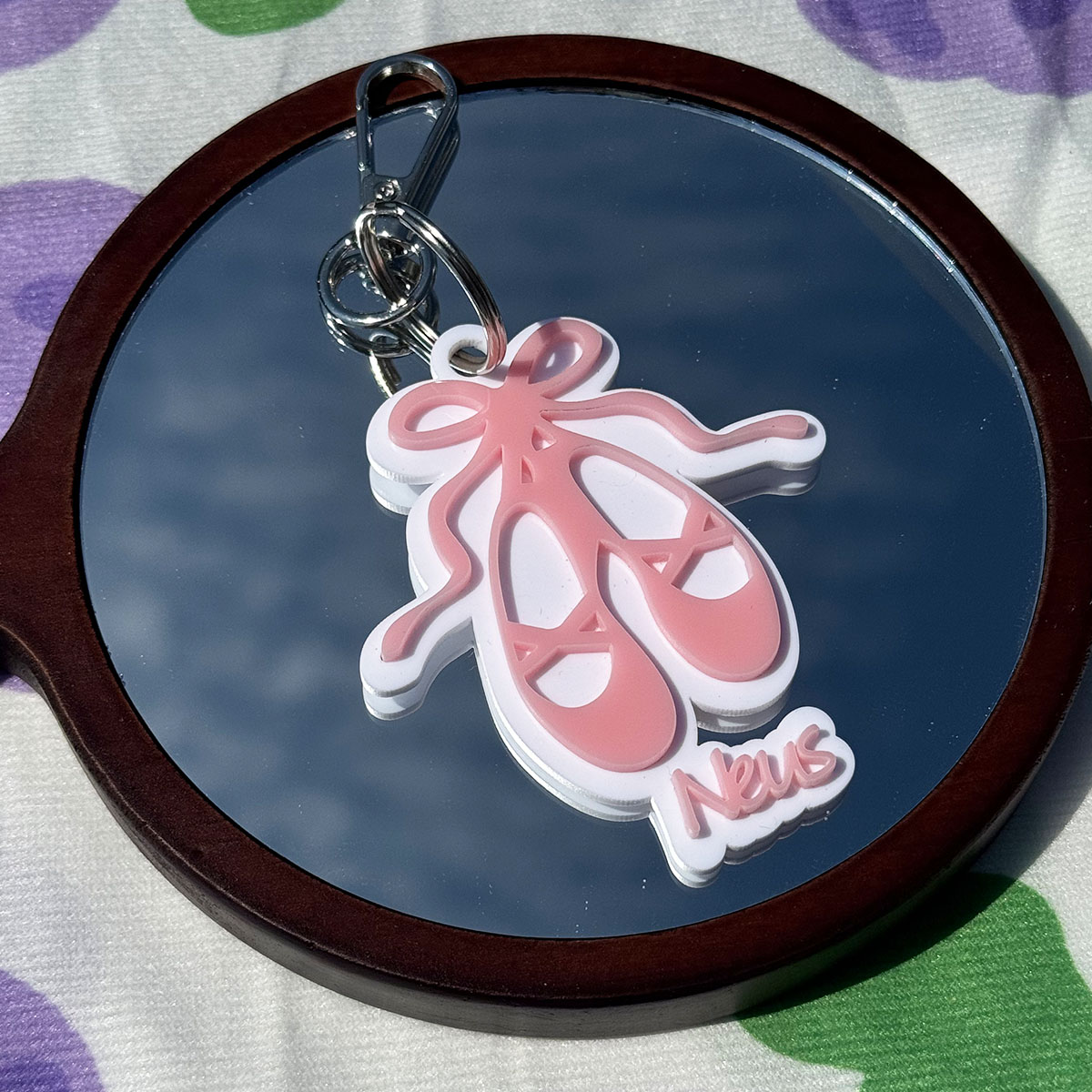 Custom Name Acrylic Keychain P - Men Shoes Name recension och pris