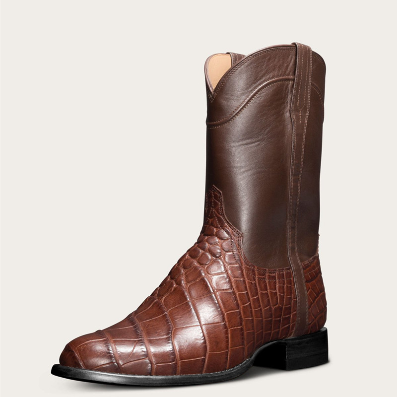 Men's Classic Pattern Ankle Bo - Men Shoes Classic recension och pris