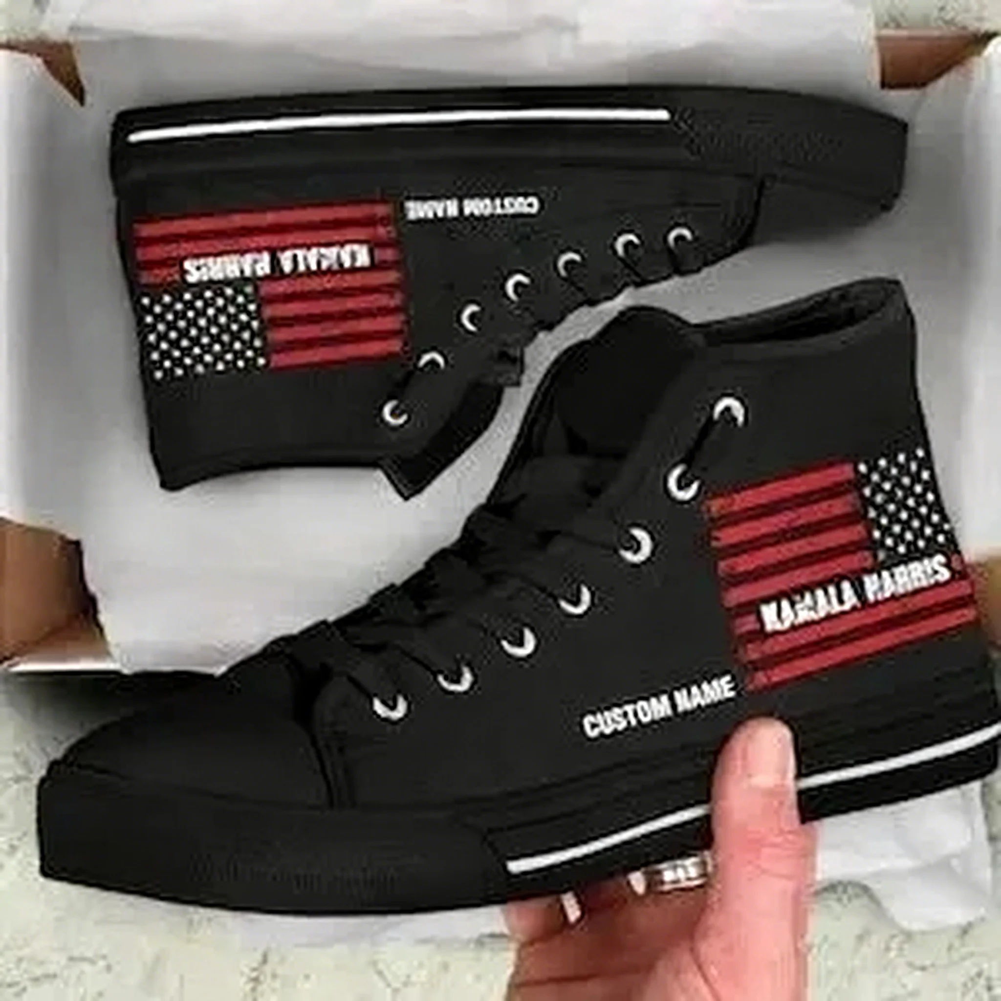 Elections Custom Name High Top - Men Shoes Name recension och pris