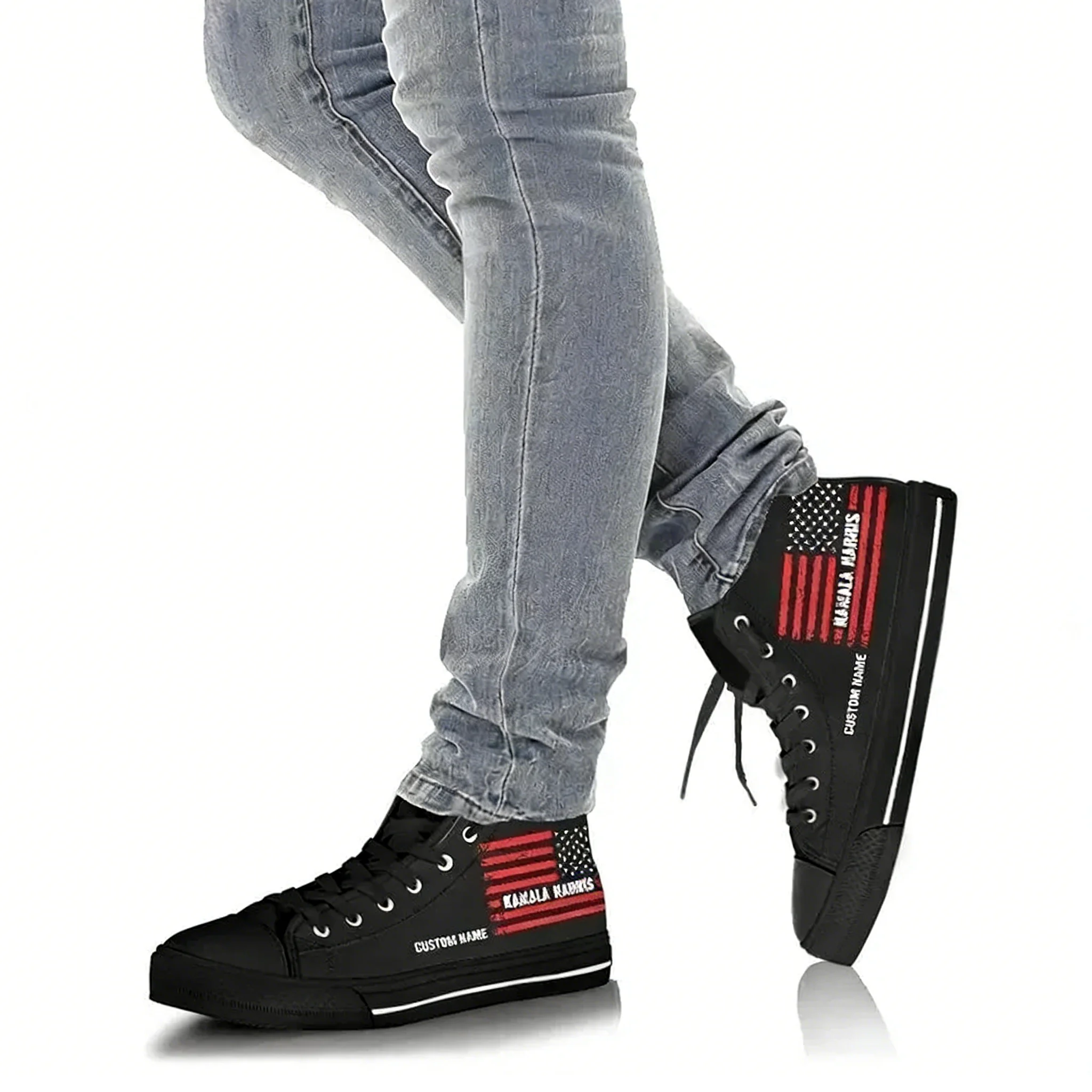 Elections Custom Name High Top - Men Shoes Name recension och pris