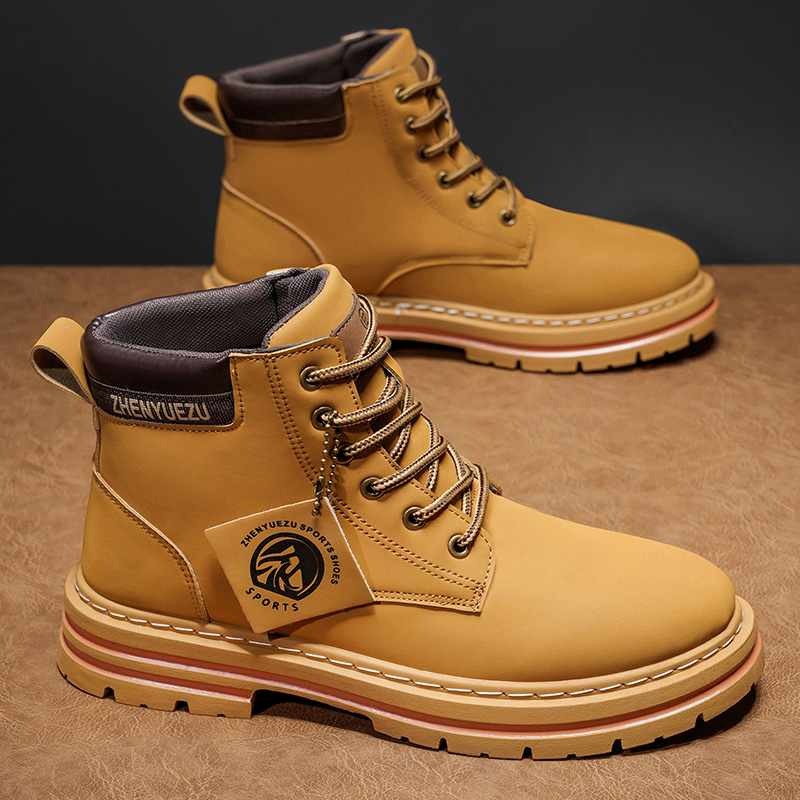 Autumn and Winter Retro Short  - Men'S Shoes Increase Height recension och pris