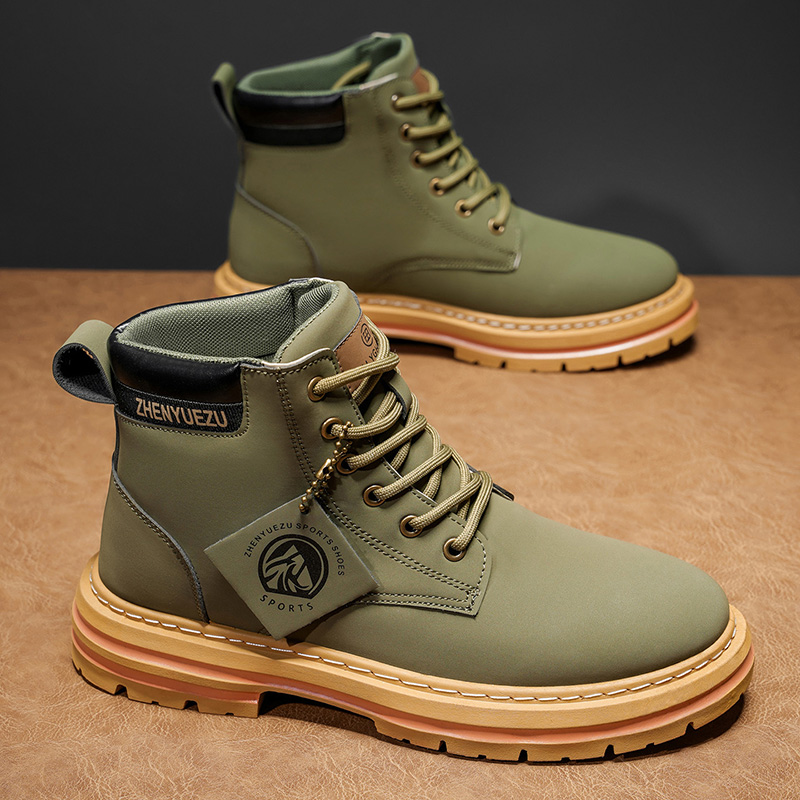 Autumn and Winter Retro Short  - Men'S Shoes Increase Height recension och pris