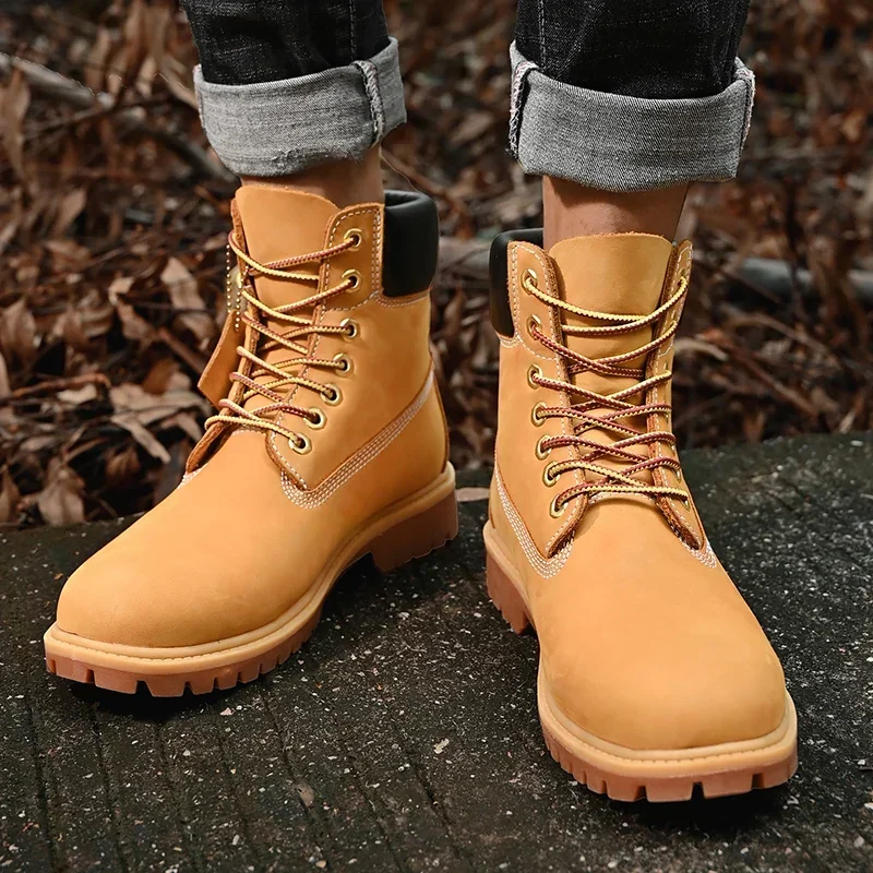 Boots Men High Top Boots High  - Men Shoes Everyday recension och pris