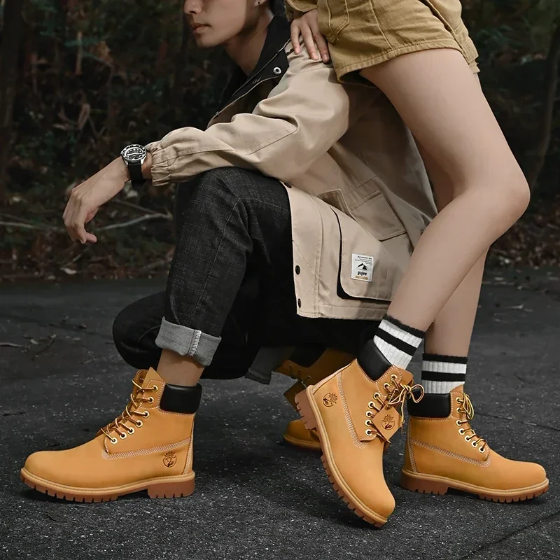Boots Men High Top Boots High  - Men Shoes Everyday recension och pris