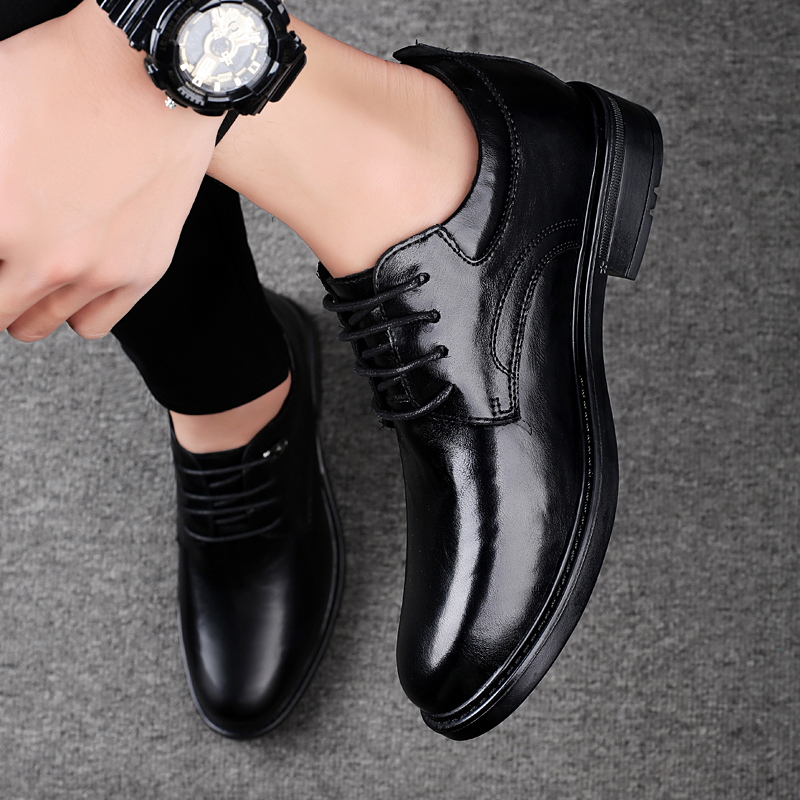 Leather Casual Elevator Shoes  - Men'S Shoes Increase Height recension och pris